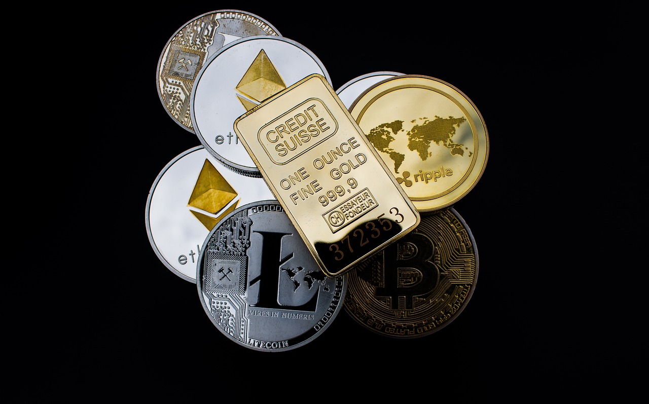 Cryptocurrency, gold bar, concept, asset, digital asset - free image from needpix.com