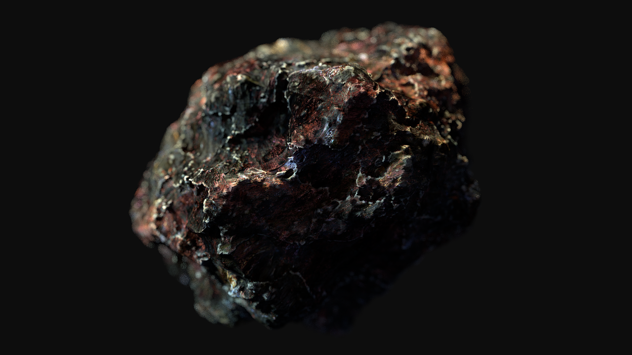 crystal asteroid stone free photo