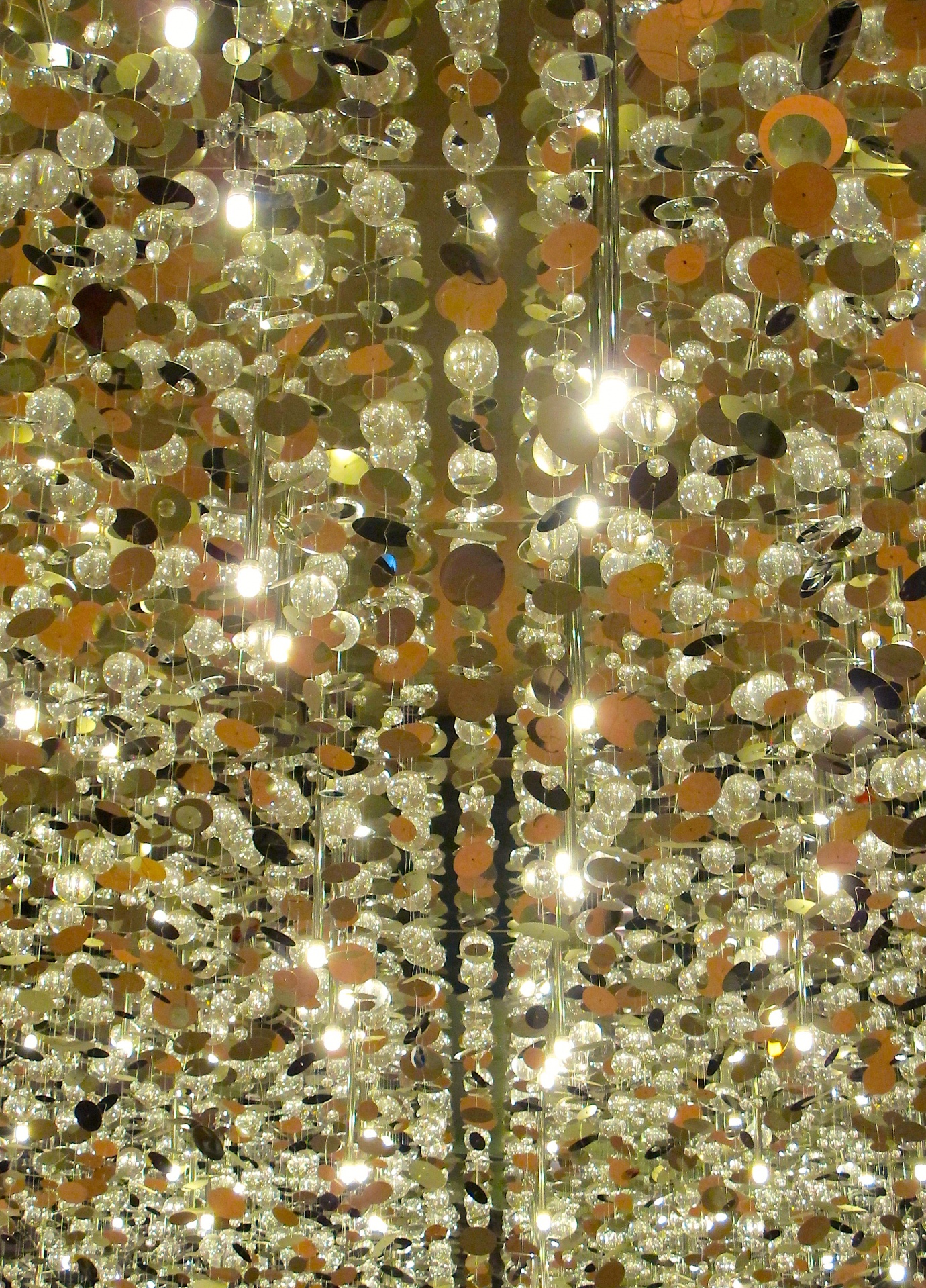 crystal balls lights indoor lighting free photo