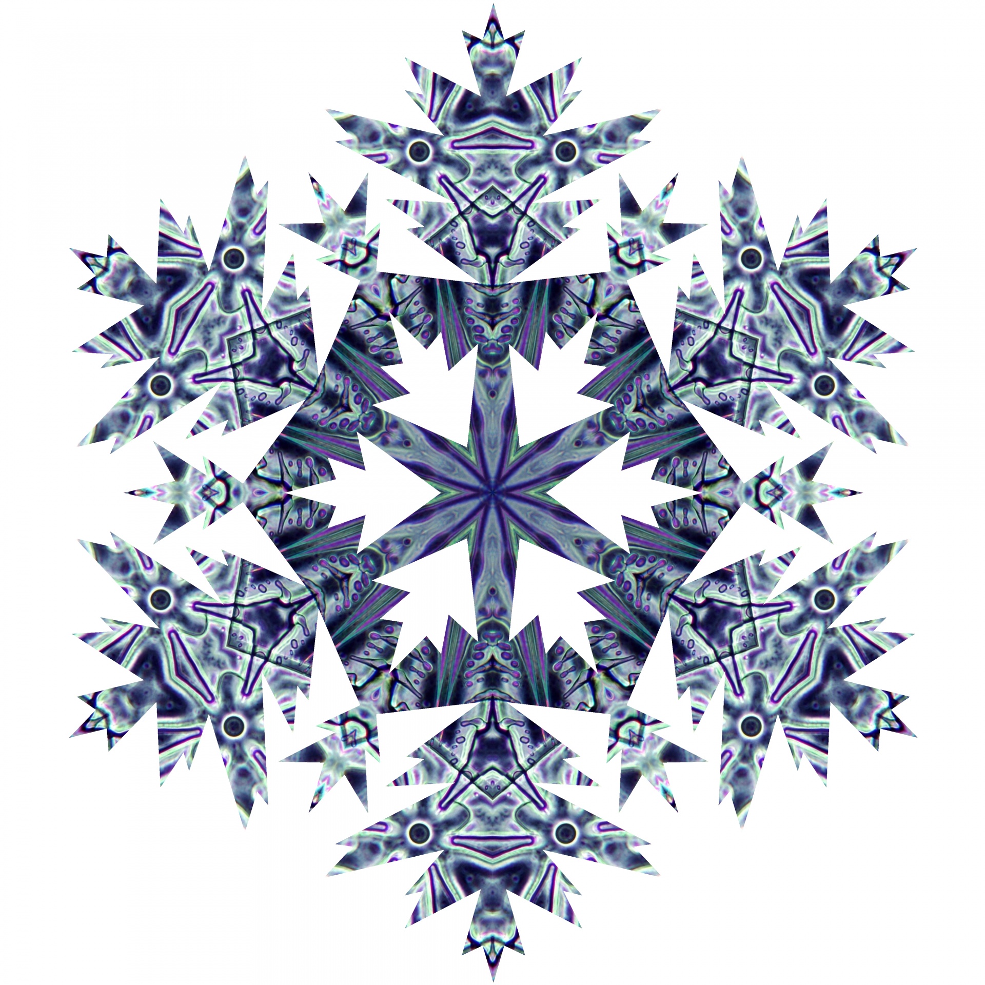 crystal blue decoration free photo