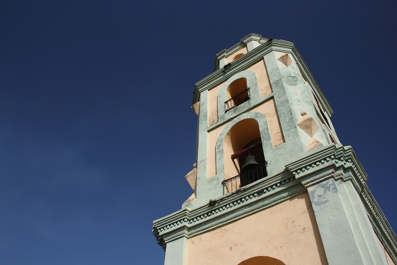 bell tower cuba trinidad free photo