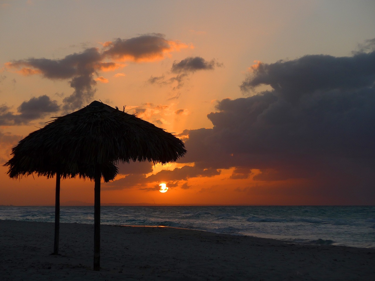 cuba beach caribbean free photo