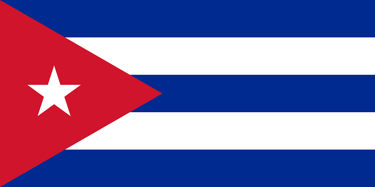 cuba country flag free photo
