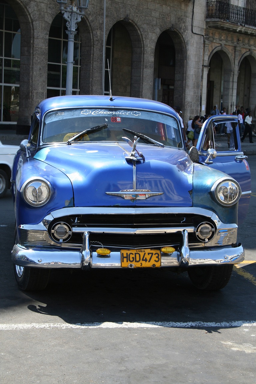 cuba car travel free photo