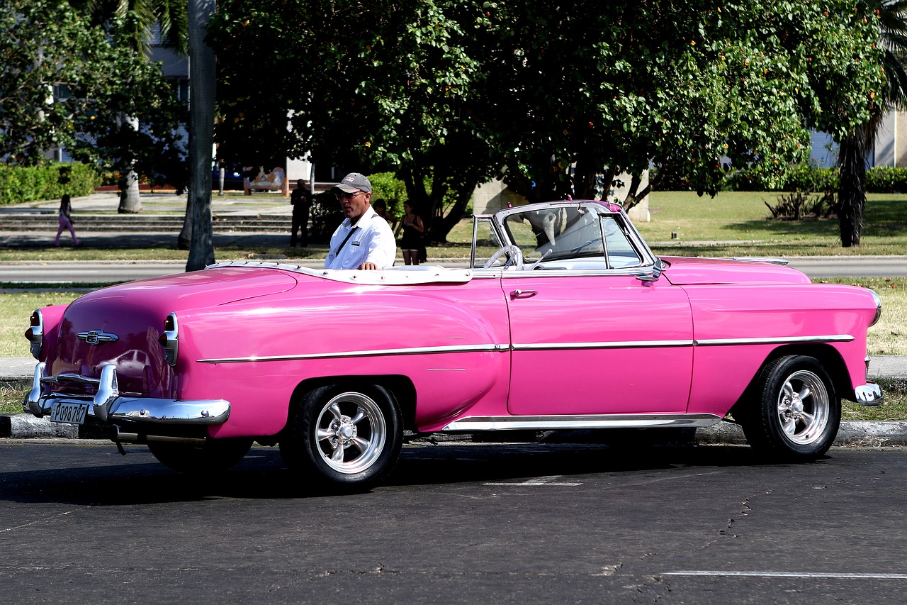 cuba car antique free photo