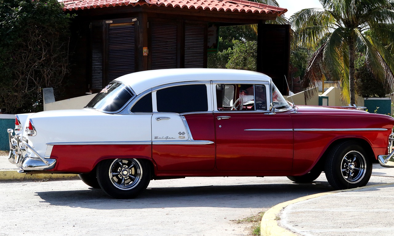 cuba car chevrolet free photo