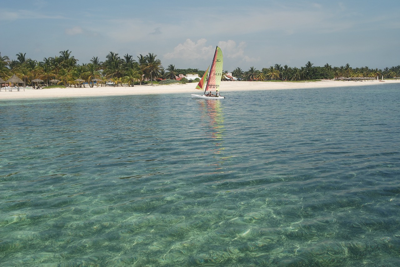 cuba beach summer free photo