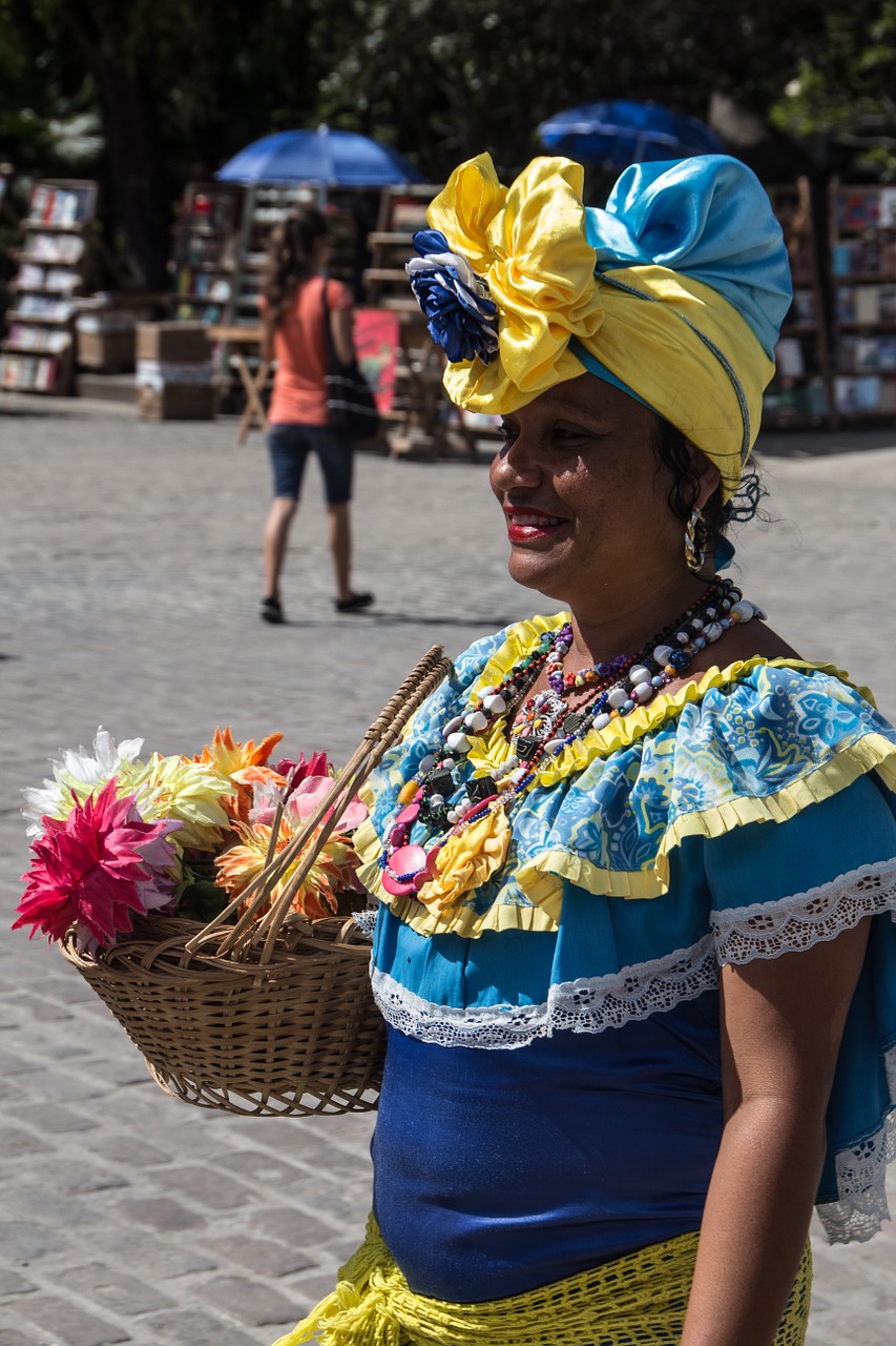 cuba woman costume free photo