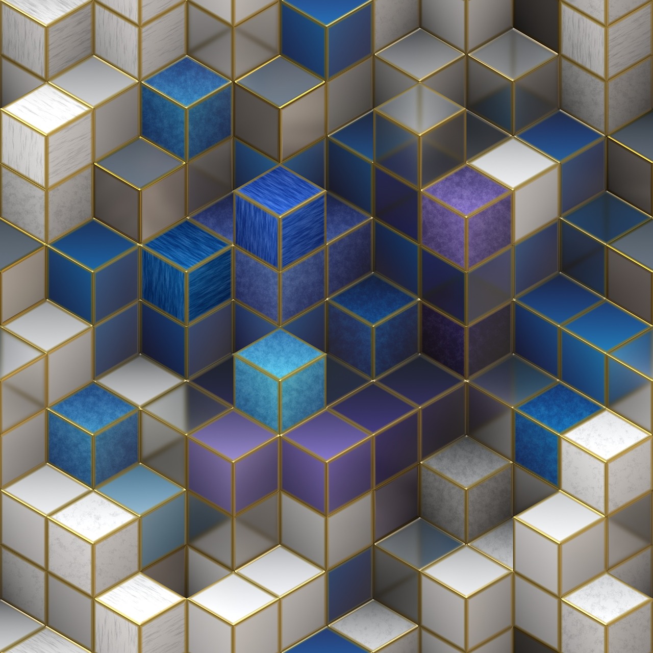 cube cubic design free photo