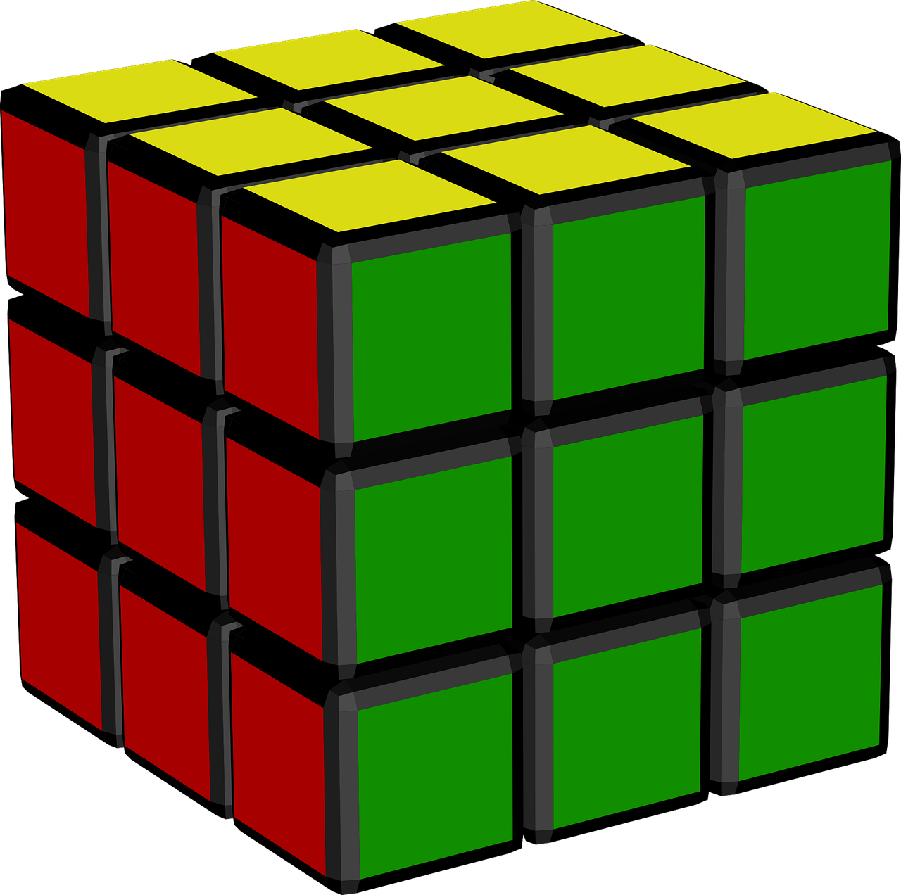 cube game rubik's cube free photo