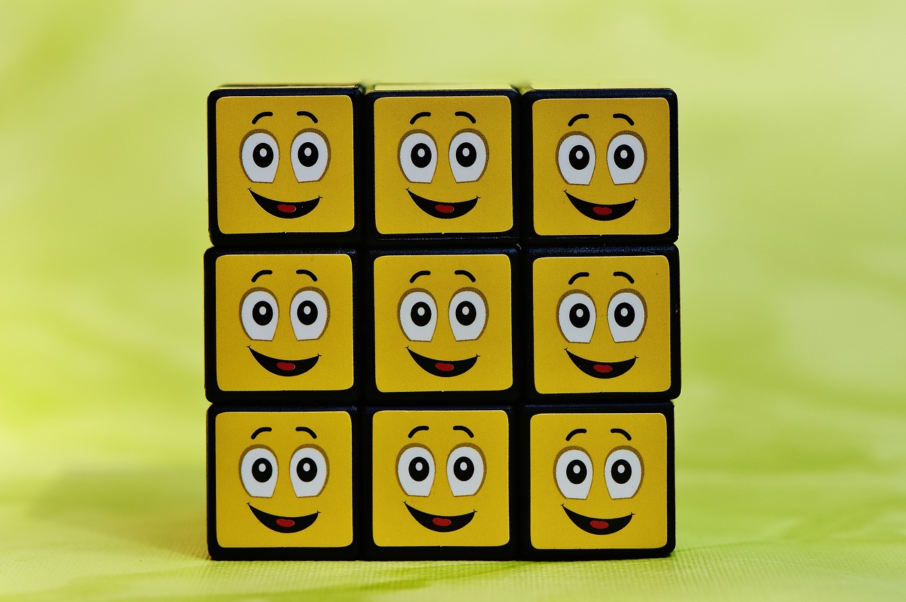 cube smilies funny free photo