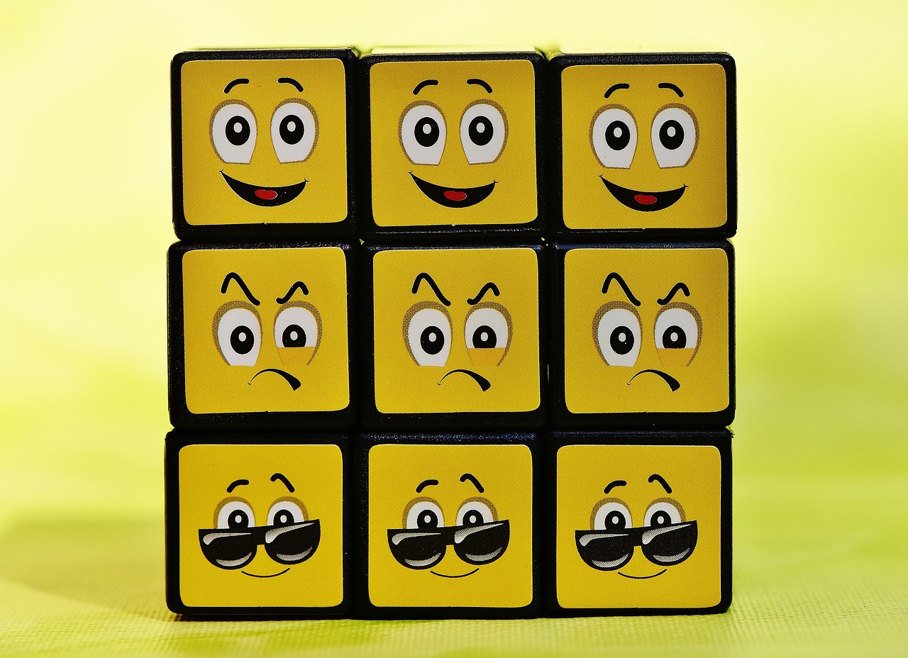 cube smilies various free photo