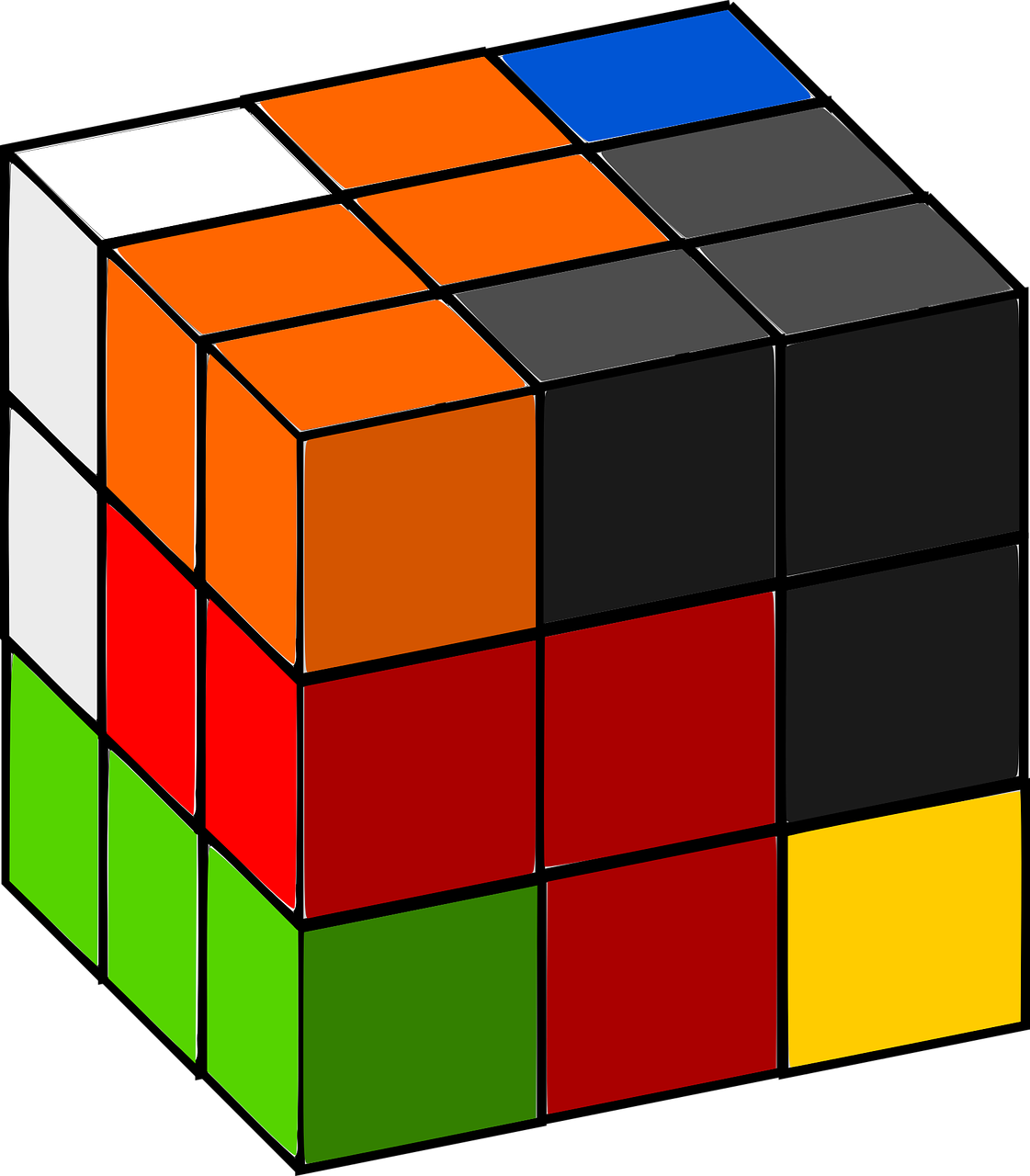 cube building blocks tetris free photo