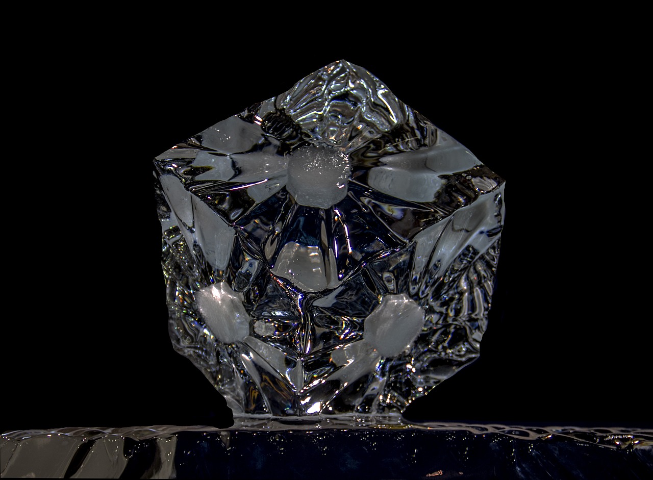 cube ice diamond free photo