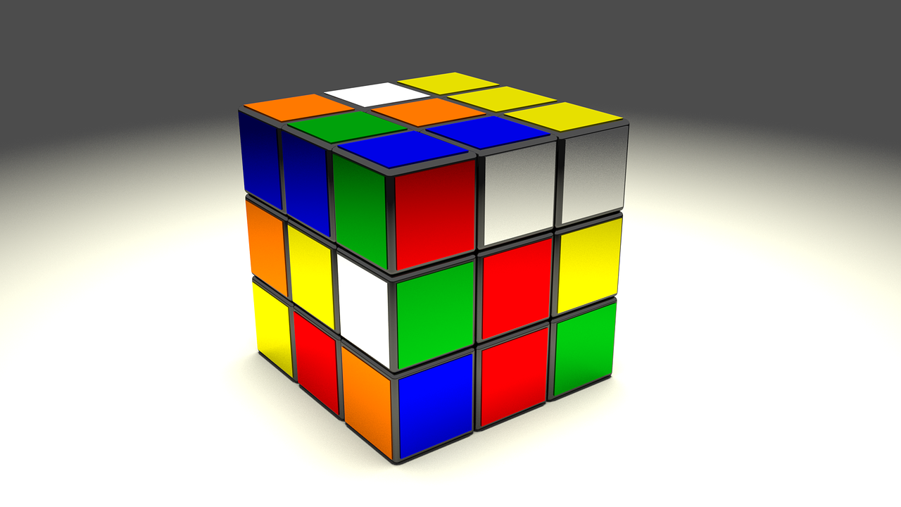 cube rubik cube puzzle free photo