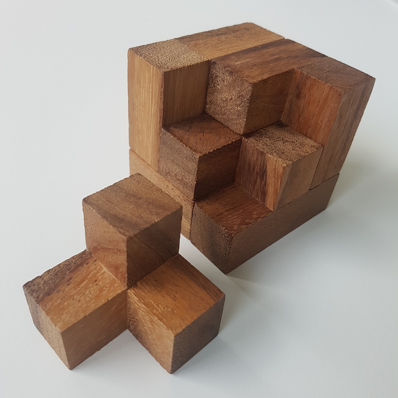 cube square wood free photo