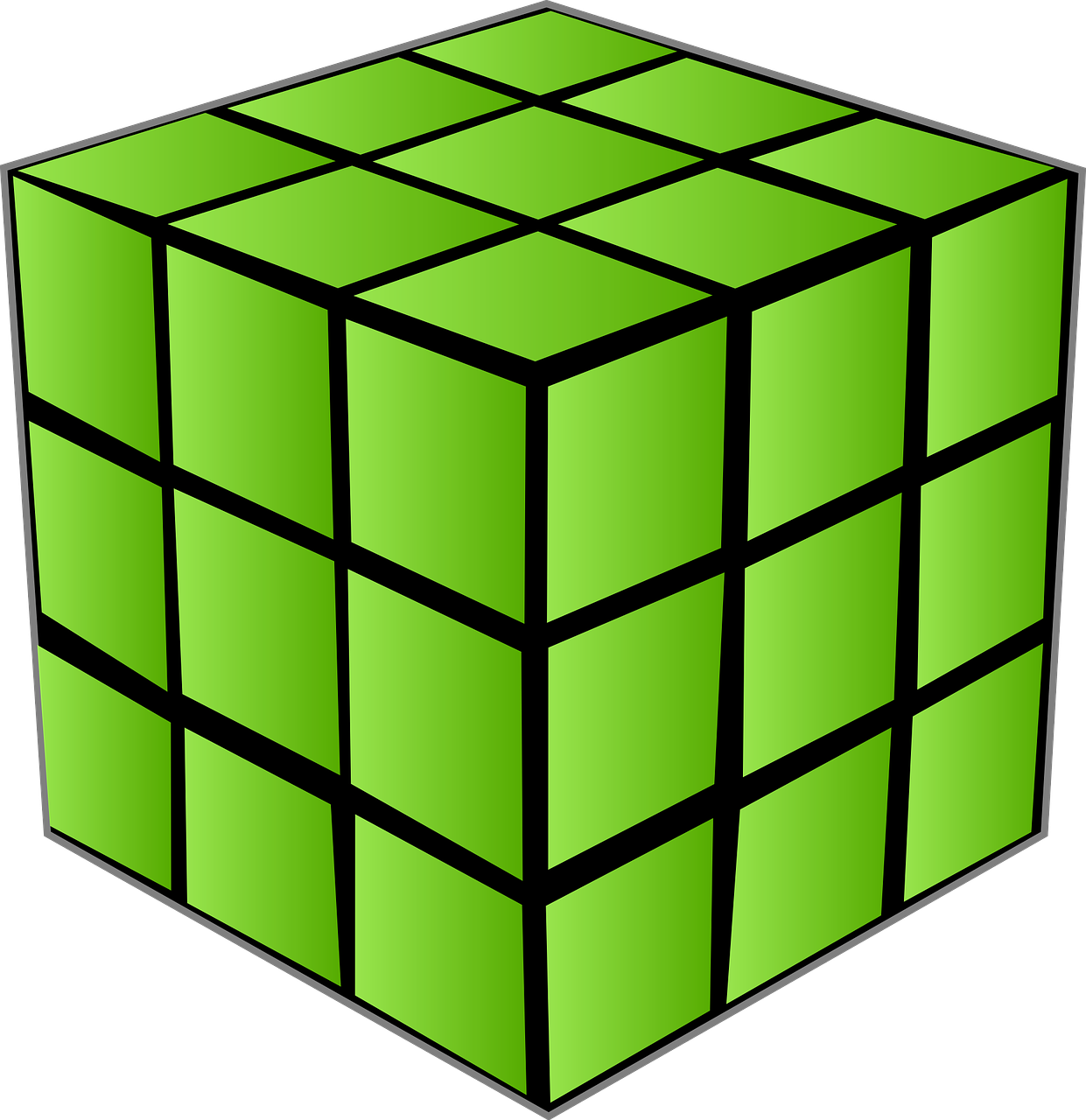 cube 3d symmetry free photo