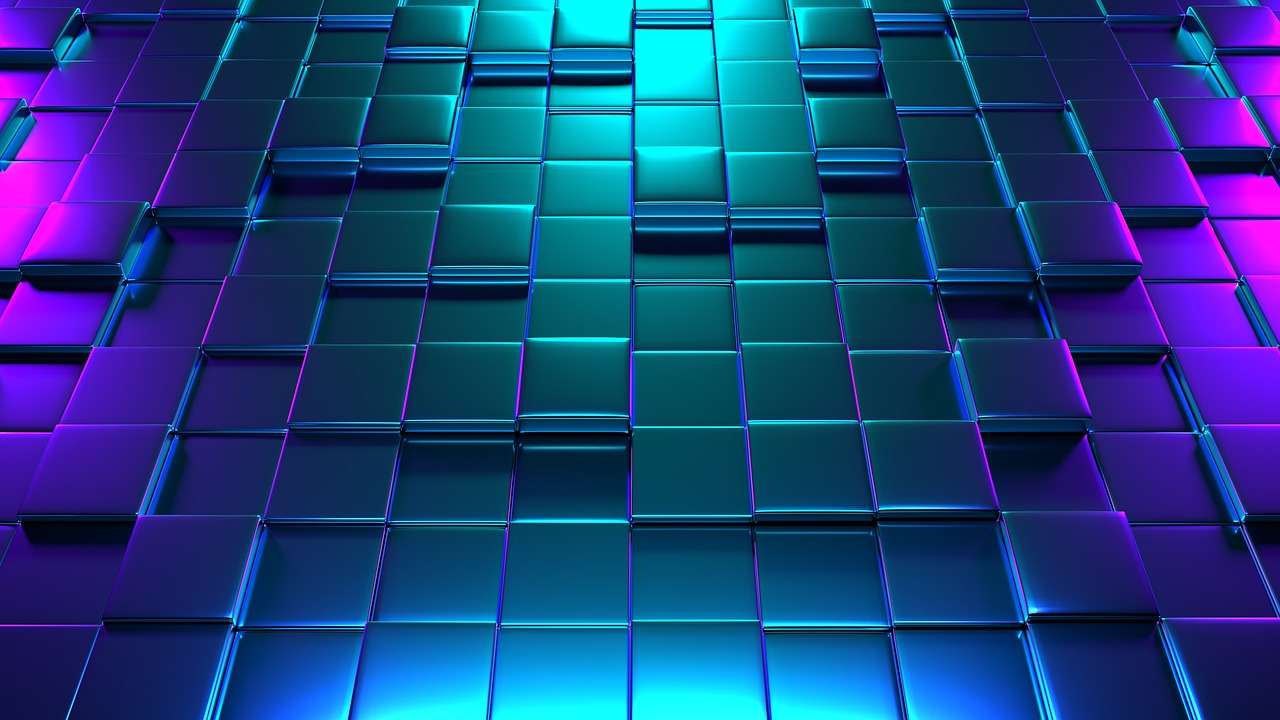 cube  3d  background free photo