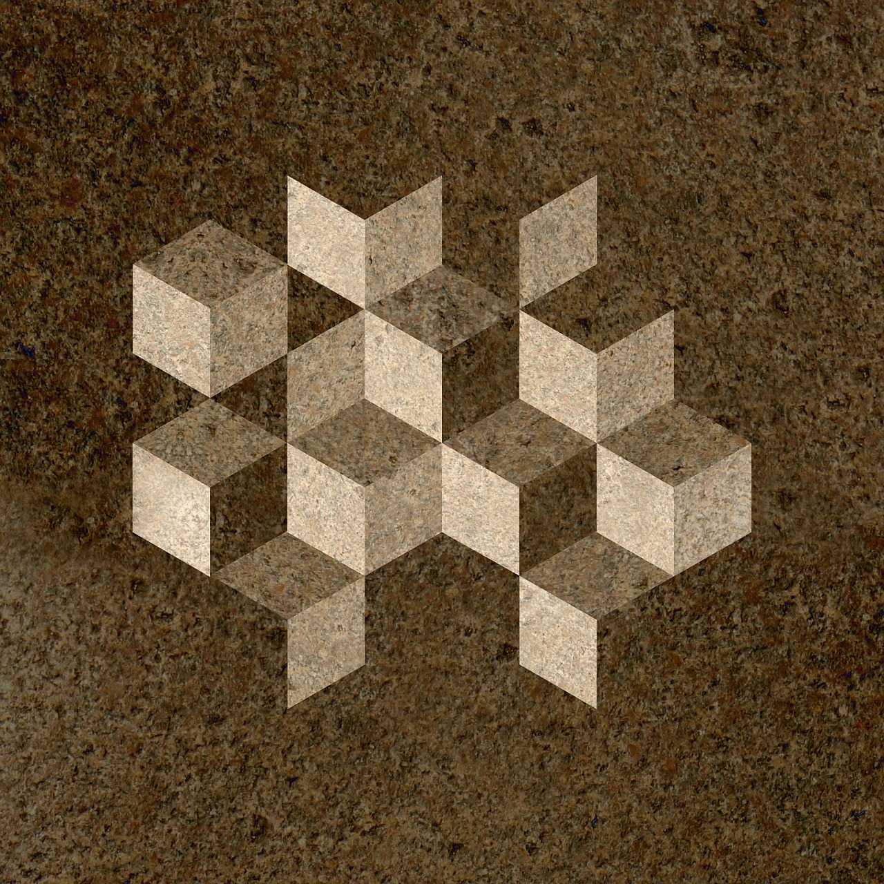 cube 3d fragment free photo