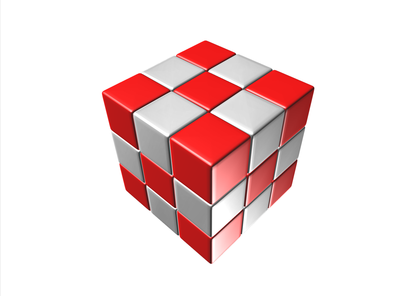 cubes square bricks free photo