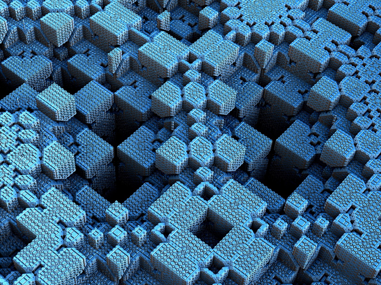 cubes render 3d free photo