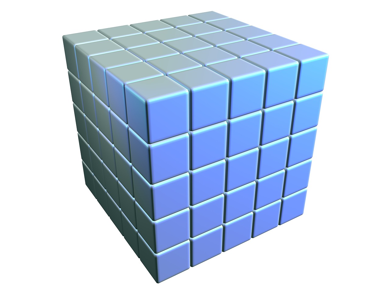 cubic array render free photo