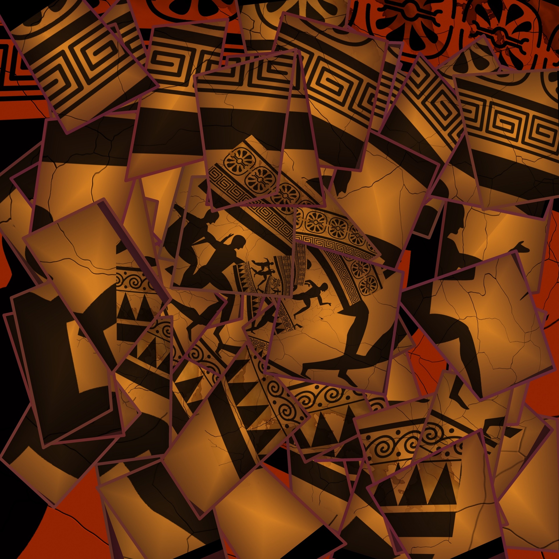 braque effect cubist free photo