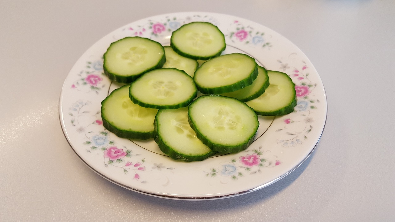 cucumber healthy tasty free photo