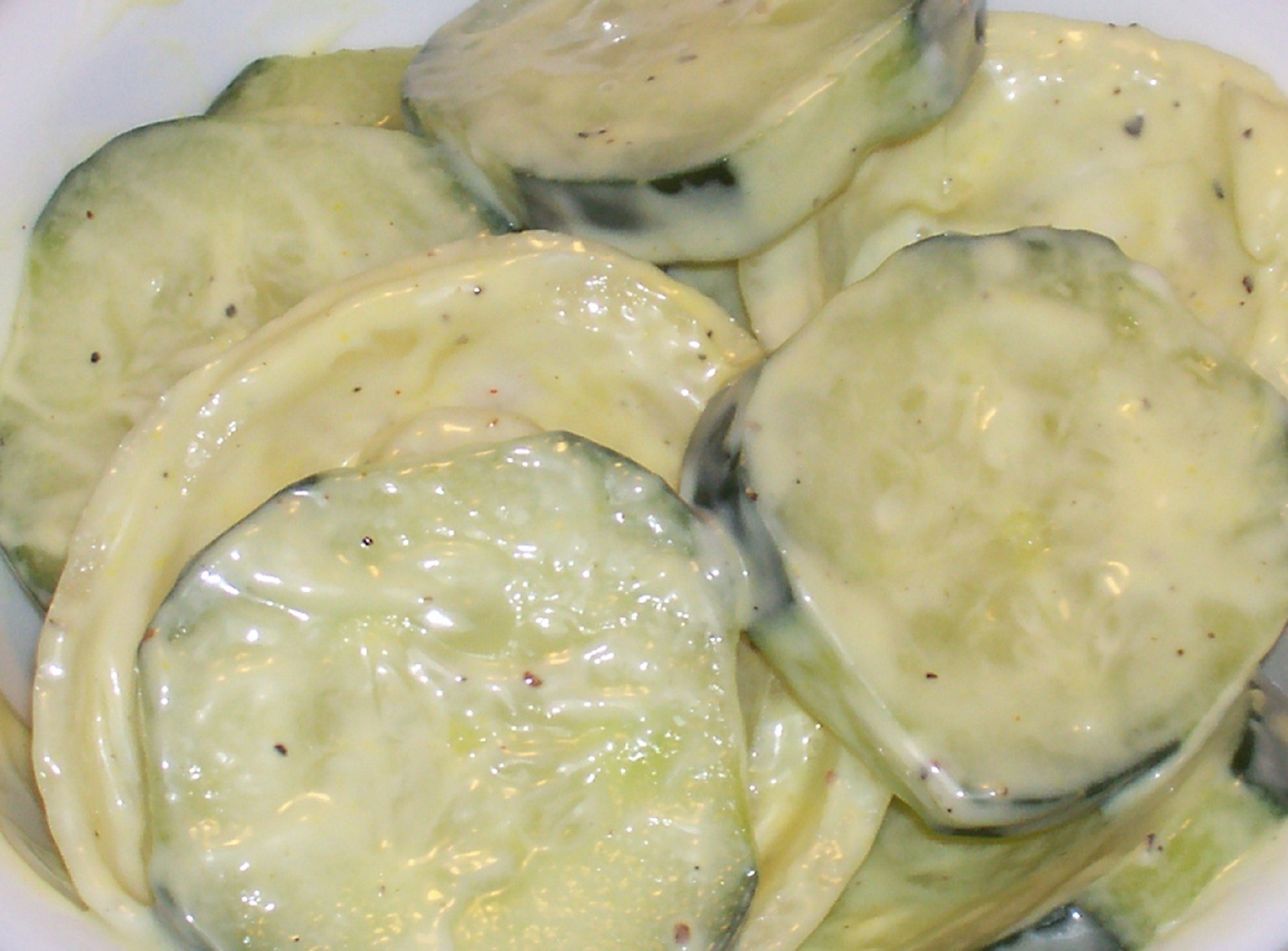 cucumbers onions salad free photo