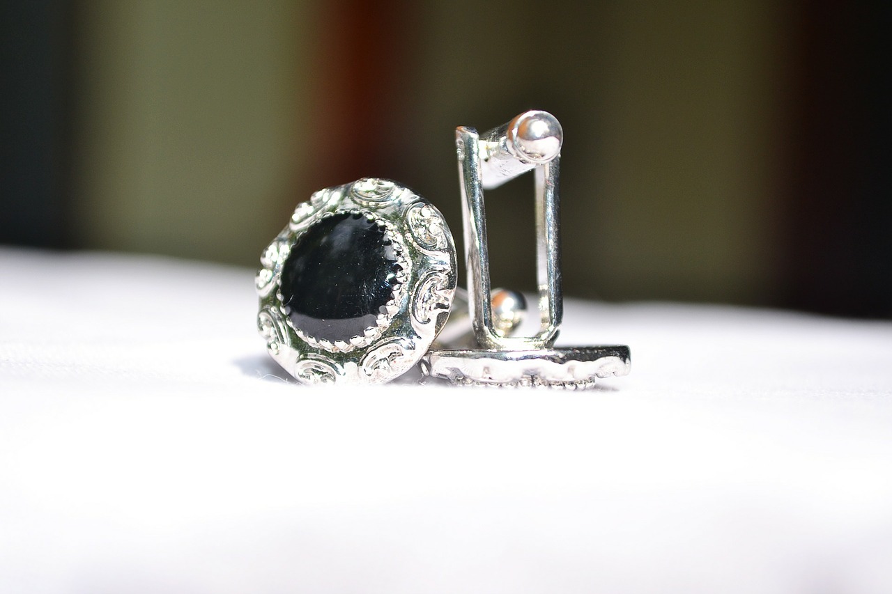 cufflinks jewellery silver free photo