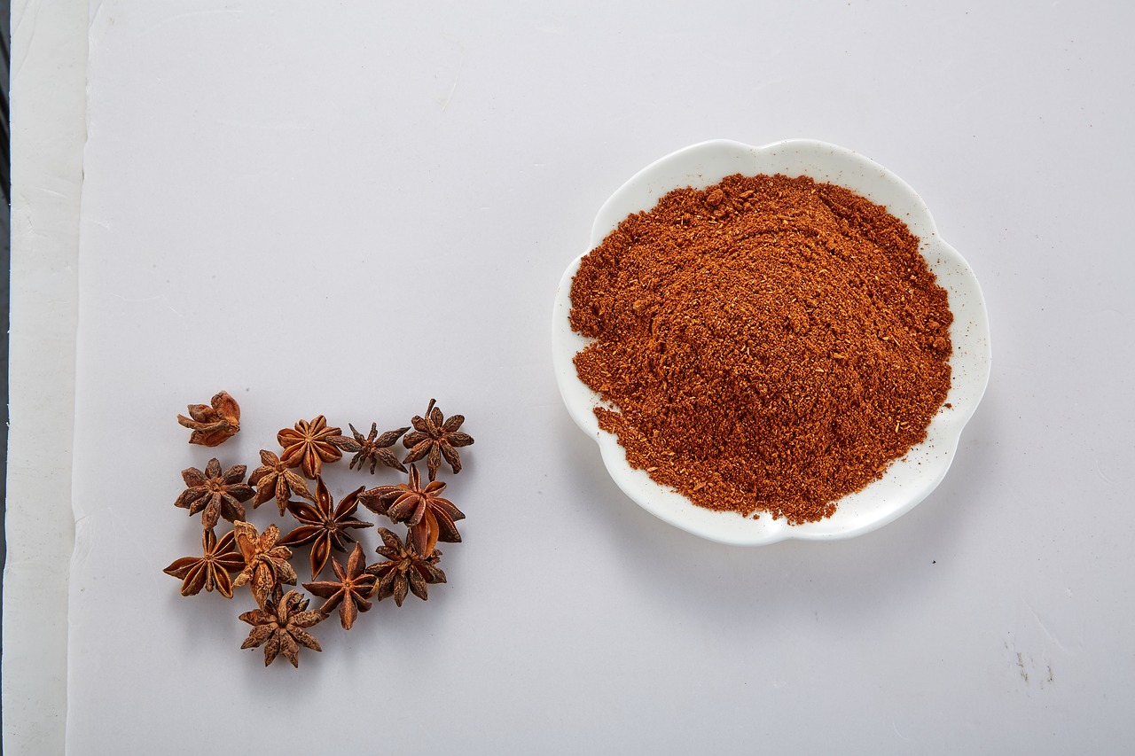 culinary herbs star anise anise powder free photo
