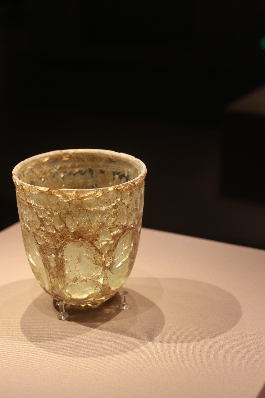 cultural relic cup glass free photo
