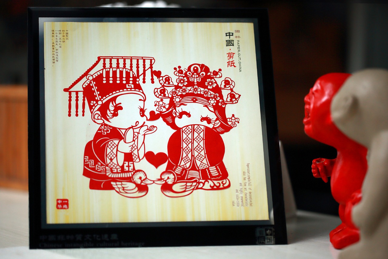 culture traditional paper cut free photo