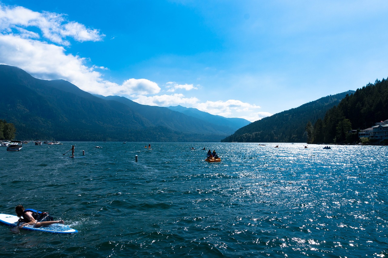 cultus lake lake sunny free photo