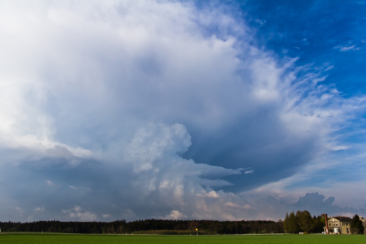 cumulonimbus storm hunting meteorology free photo