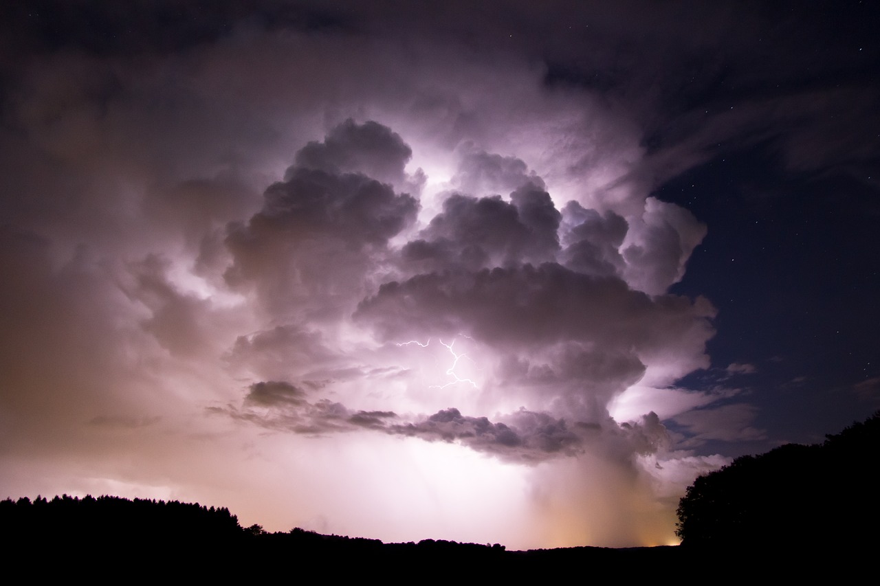 cumulonimbus storm hunting meteorology free photo