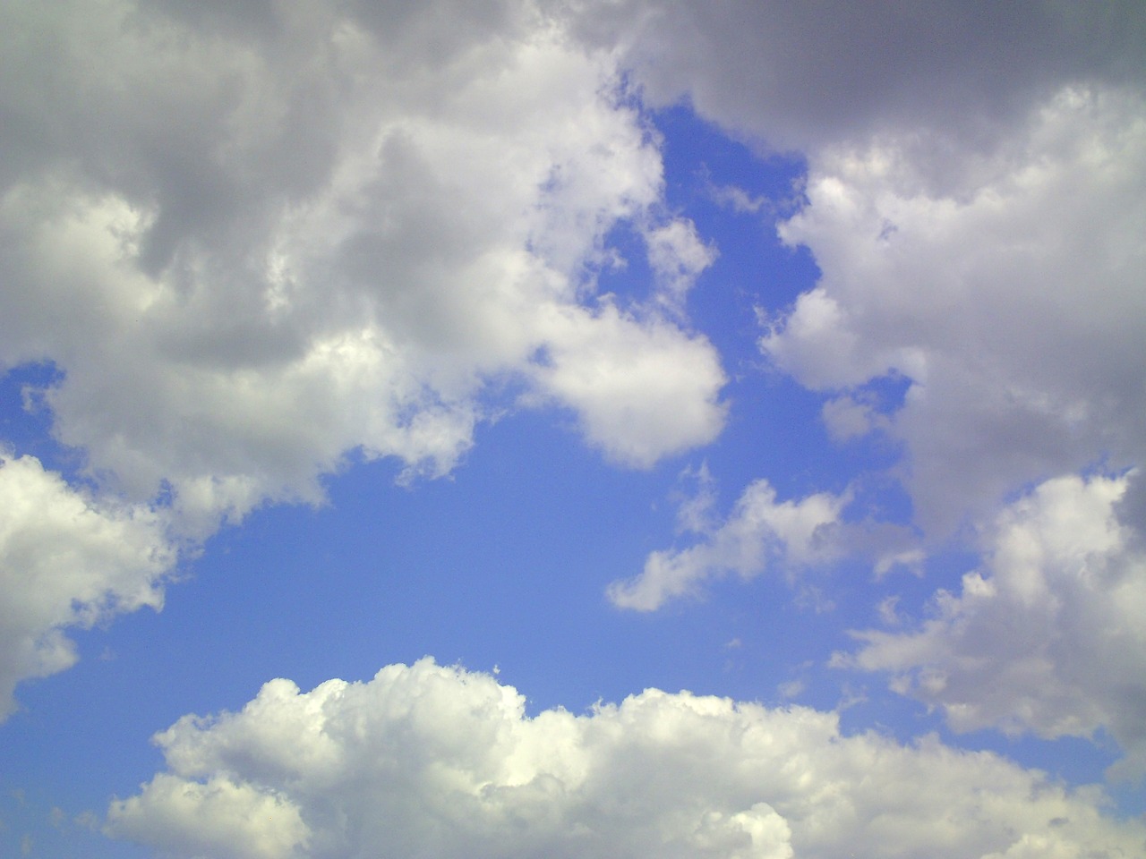 cumulus clouds sky free photo