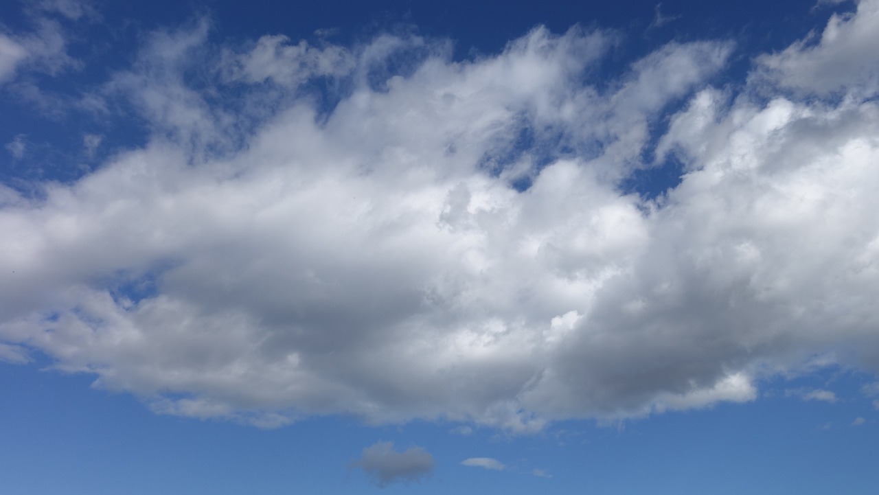 cumulus clouds cloud sky free photo