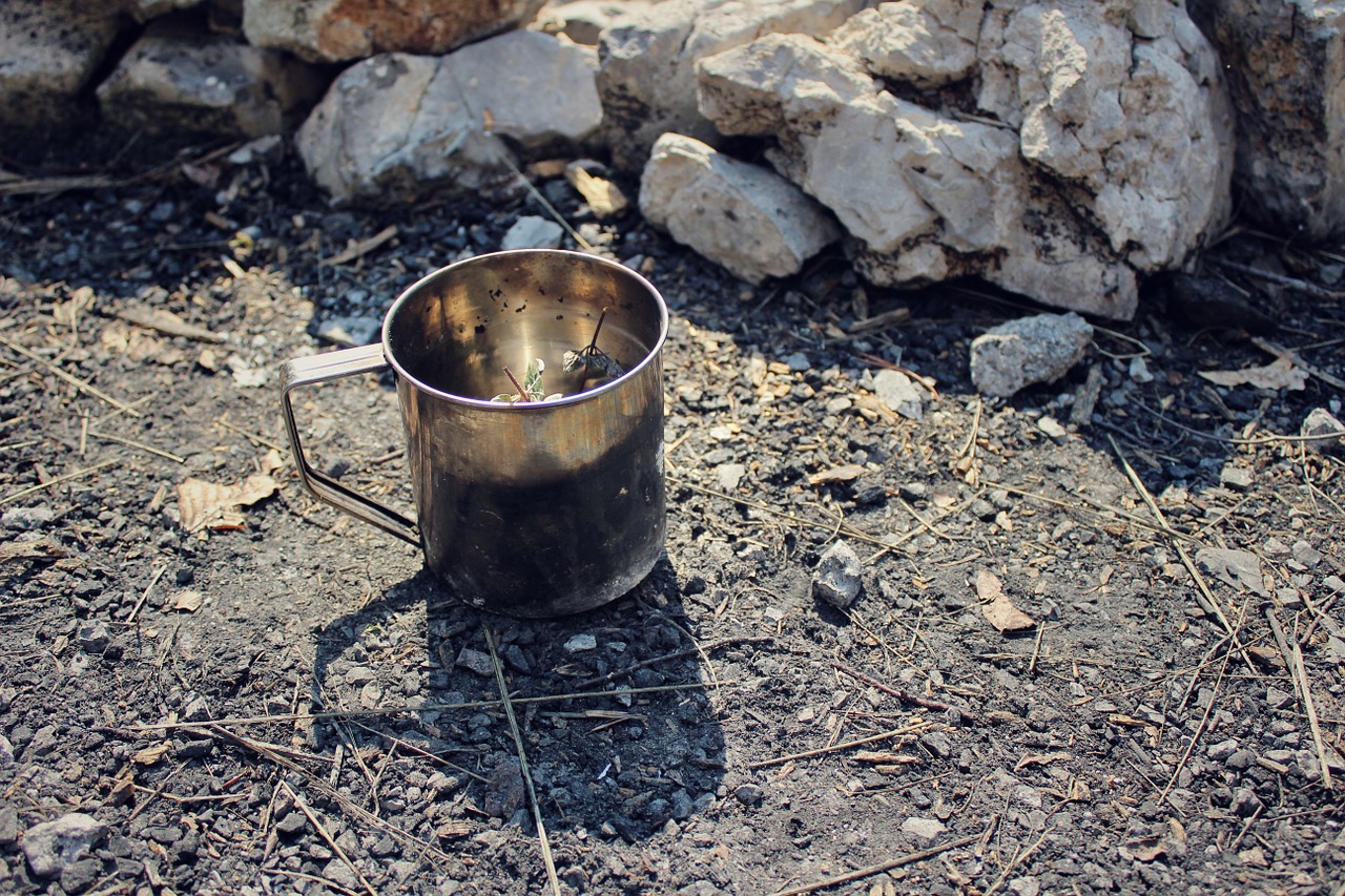 cup can camping free photo