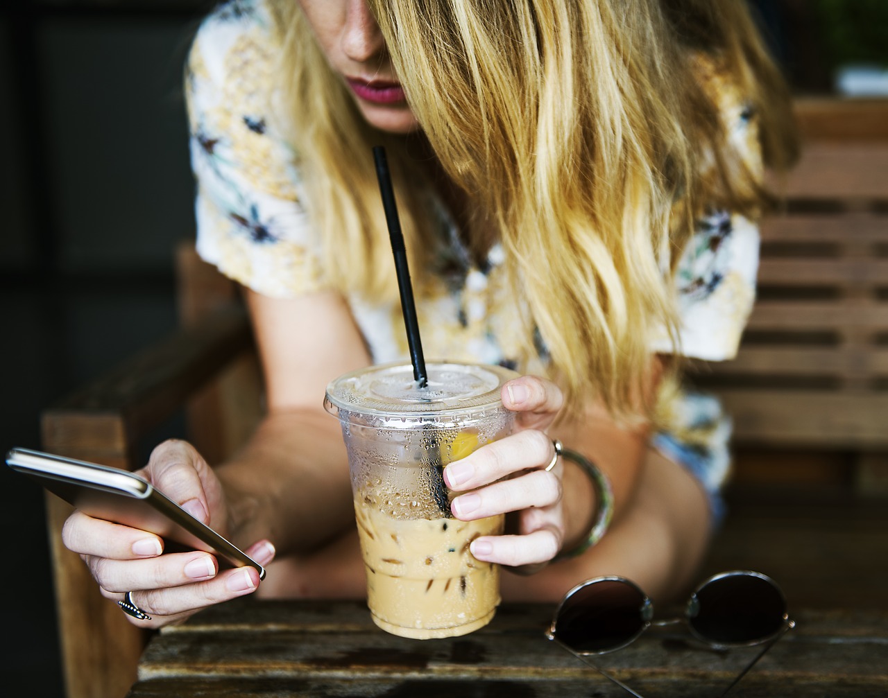 cup technology holding free photo