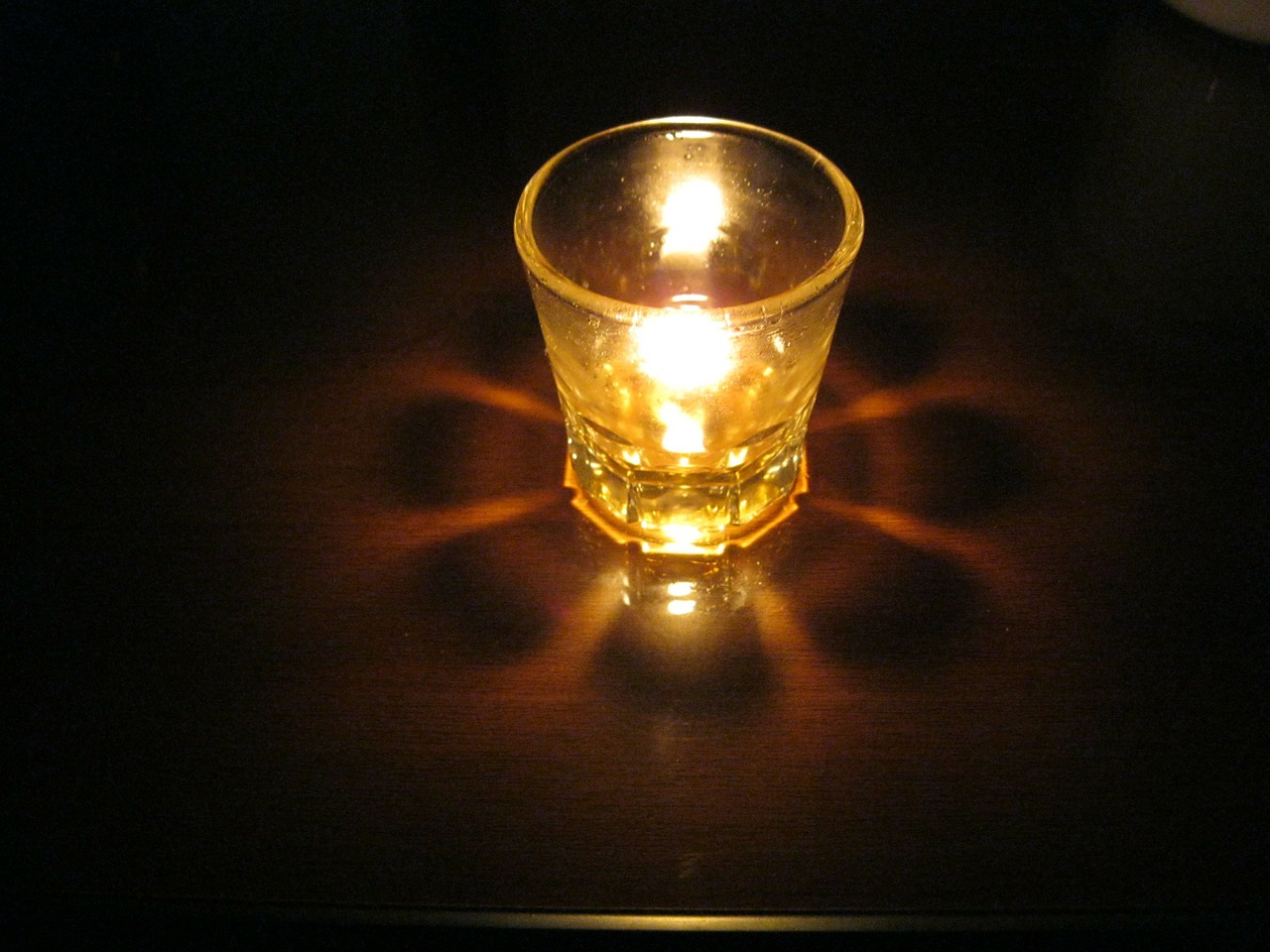 cup candlelight shadow free photo