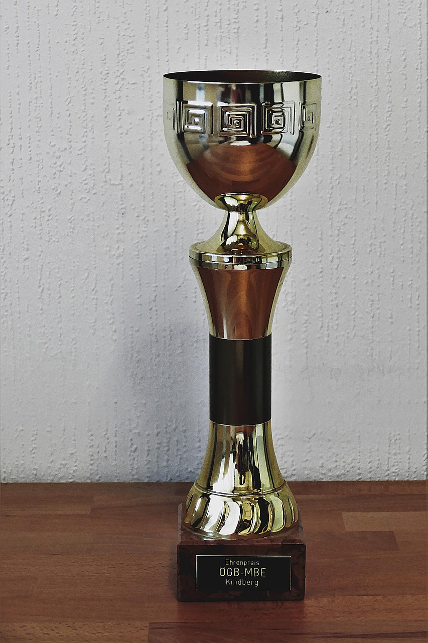 cup trophy award free photo
