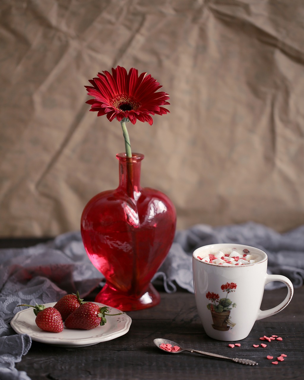 cup table coffee free photo