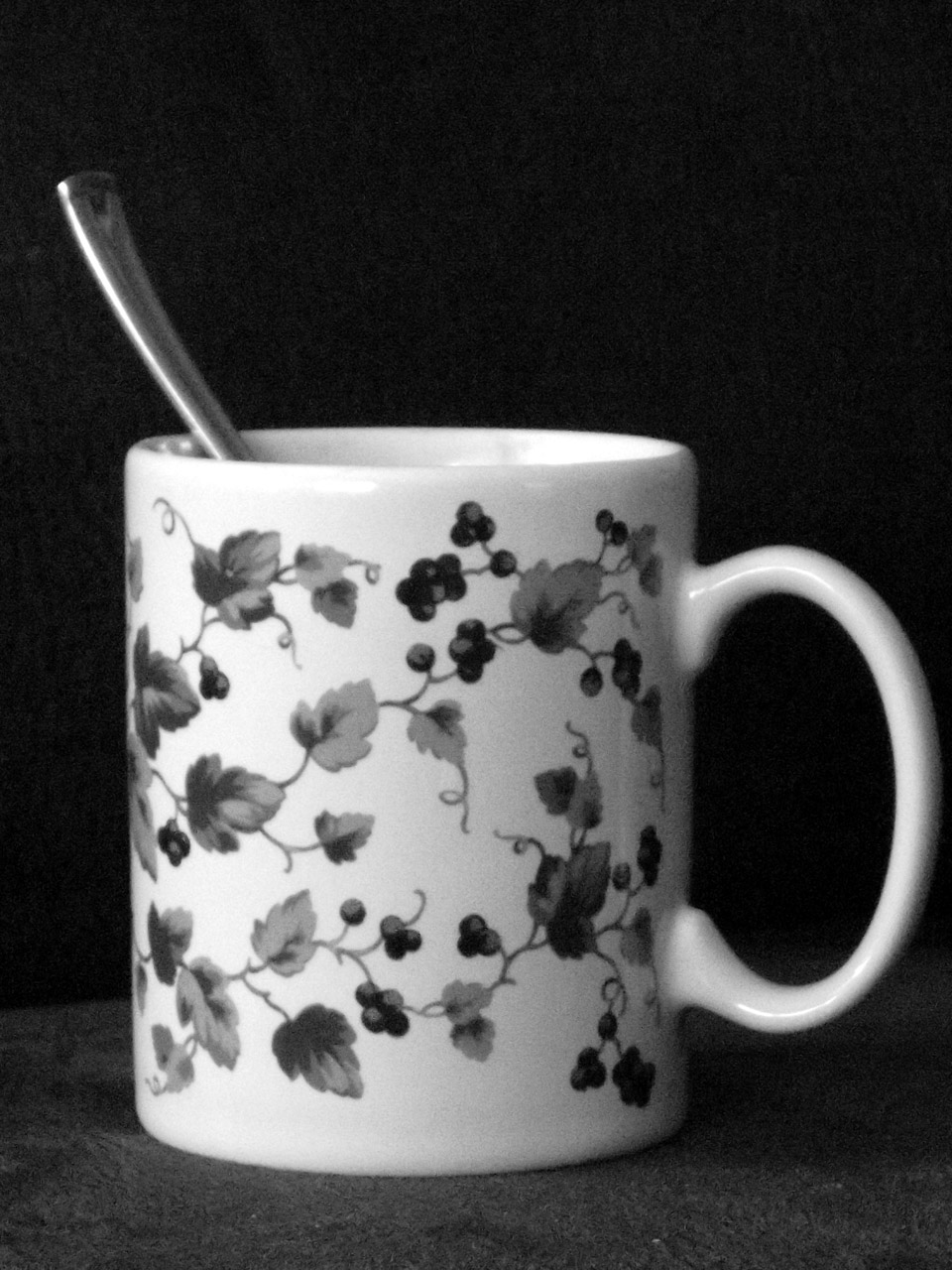 cup spoon black free photo