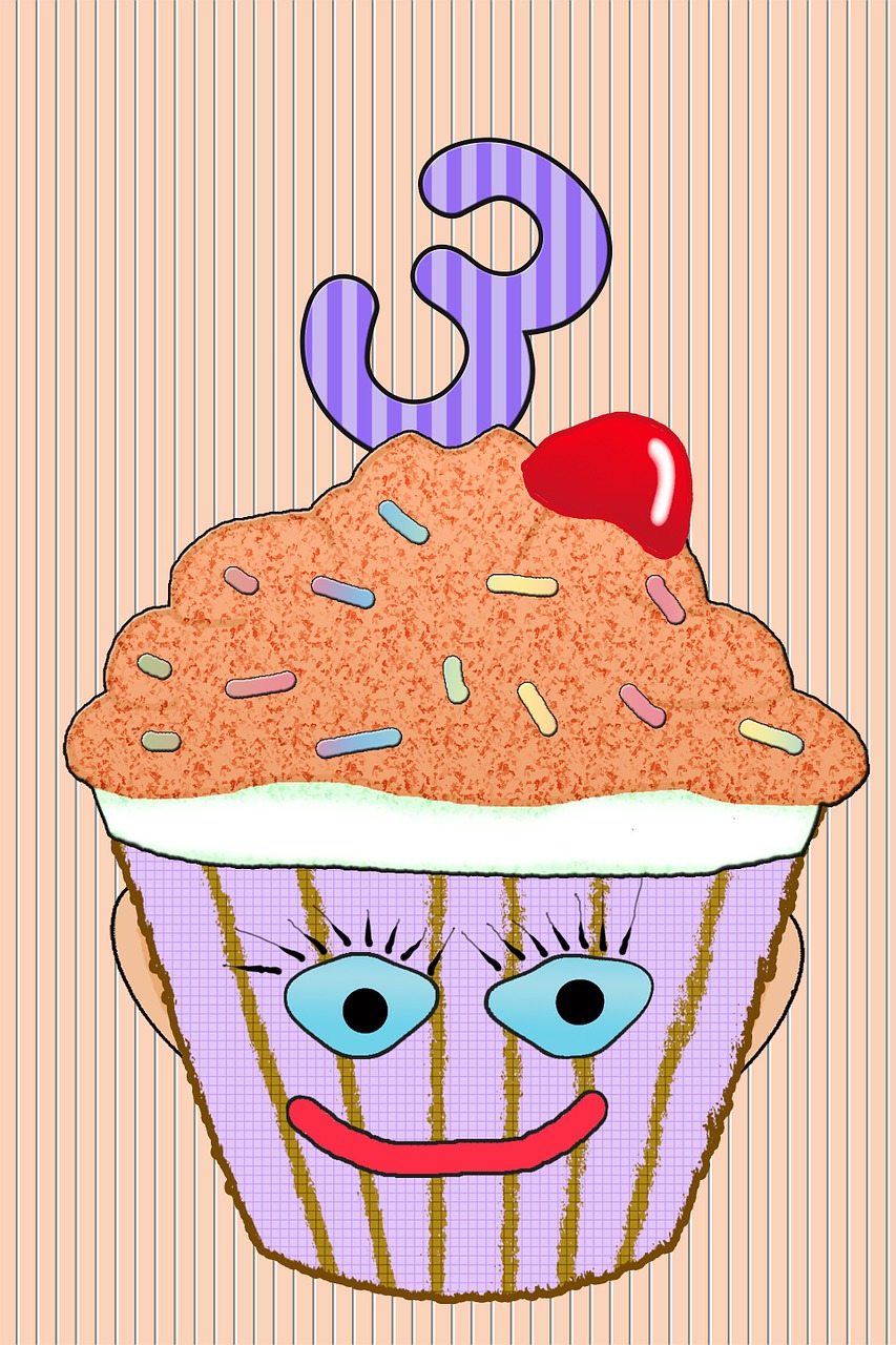 cup cake muffin birthday free photo