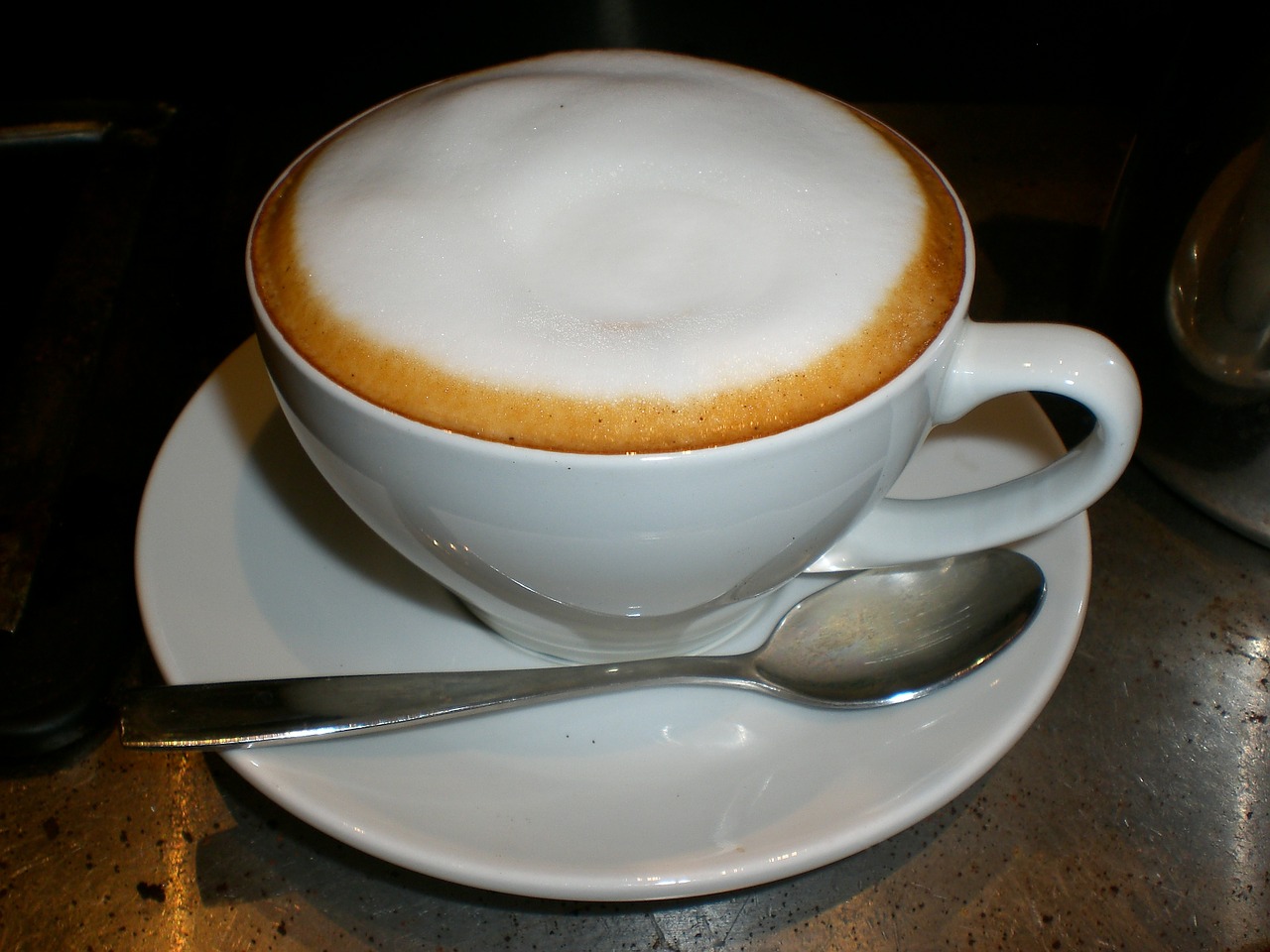 cup of cappuccino beverage hot free photo