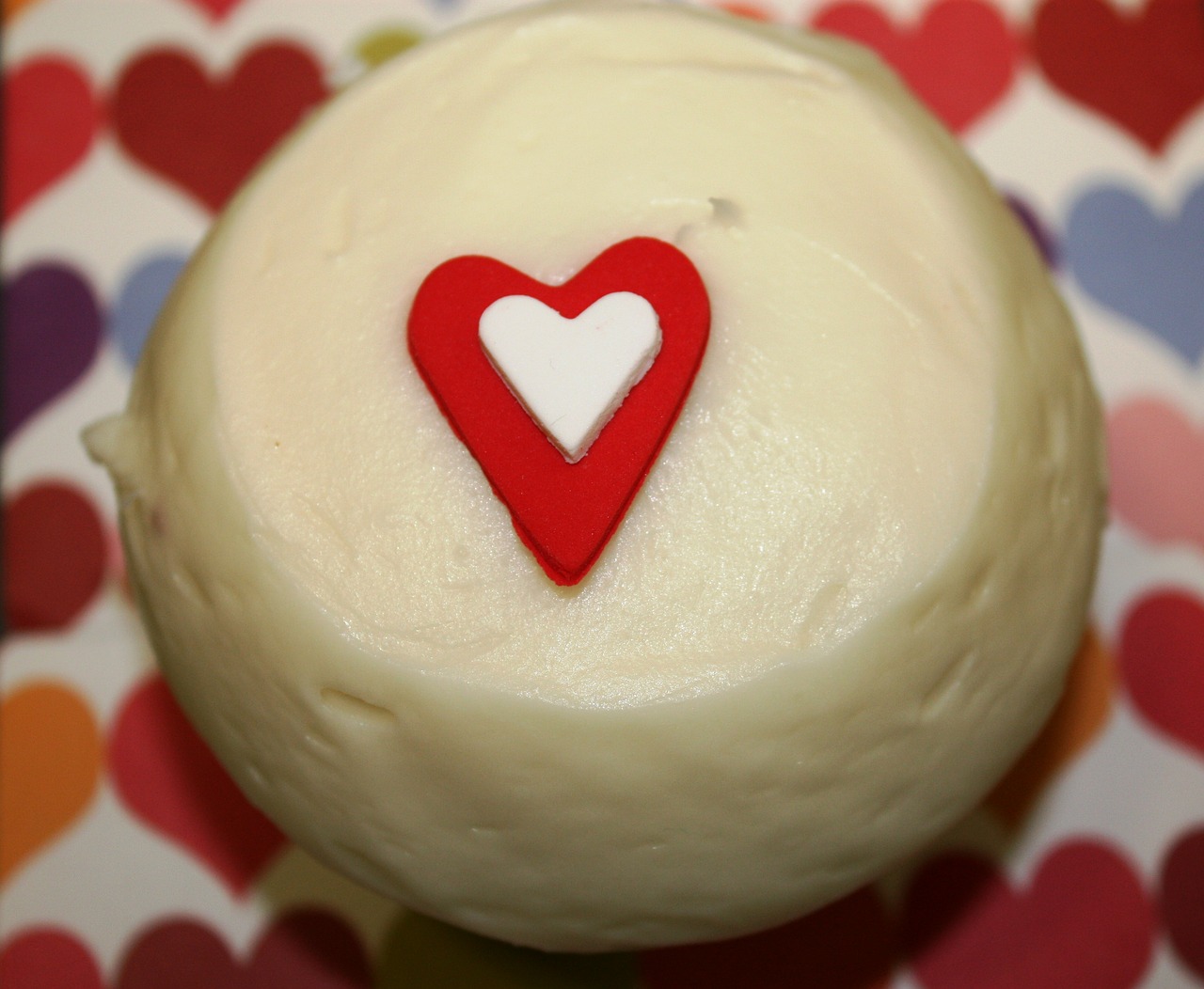 cupcake heart love free photo