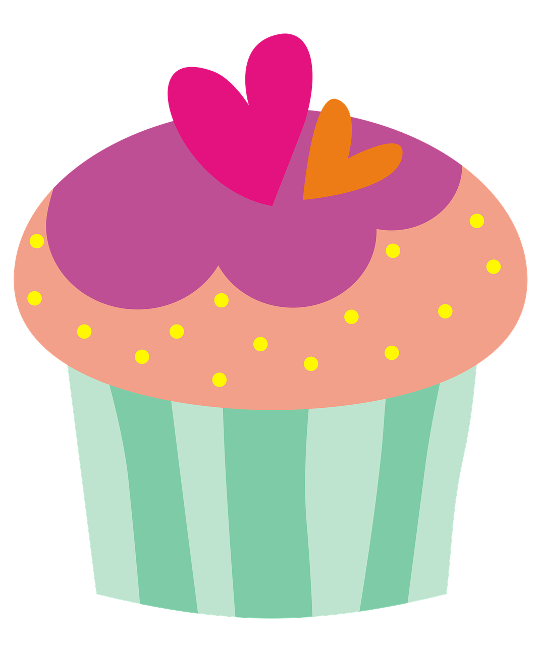 cupcake  cupcake illustration  sweet free photo