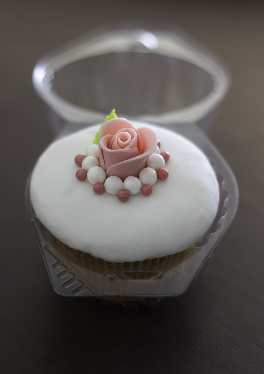 cupcake food rosa free photo