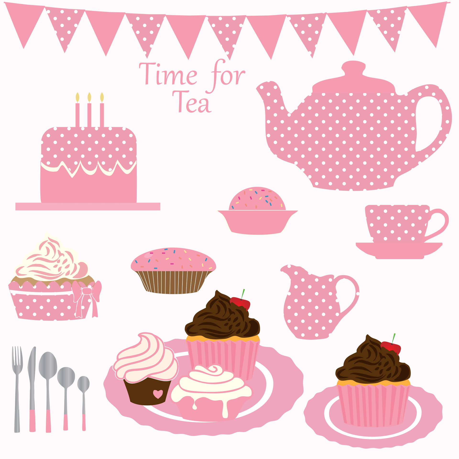 cupcakes cakes pink free photo